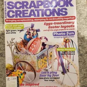 Australian Scrapbook Creations Magazine - Easter Spring Crafts Cards